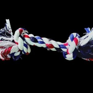 2 Ball- 2 Knot Rope Toy