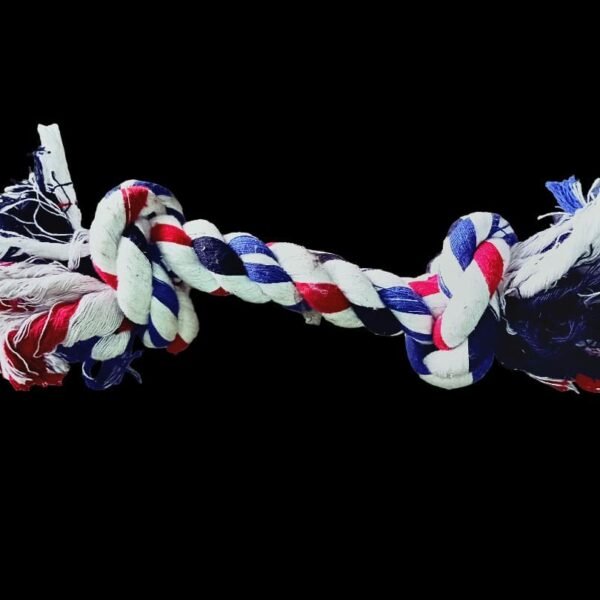 2 Ball- 2 Knot Rope Toy