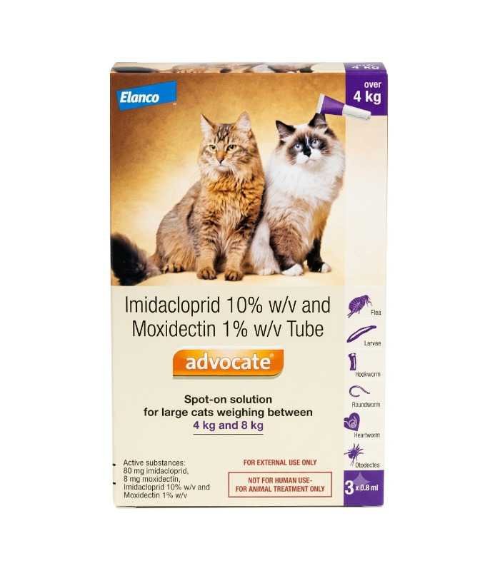 advocate cat 4-8kg Advocate Cat Spot On Large (4-8kg) - Image 1
