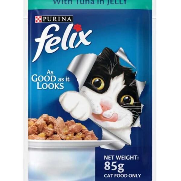 Felix Adult Tuna in jelly Cat Wet Food