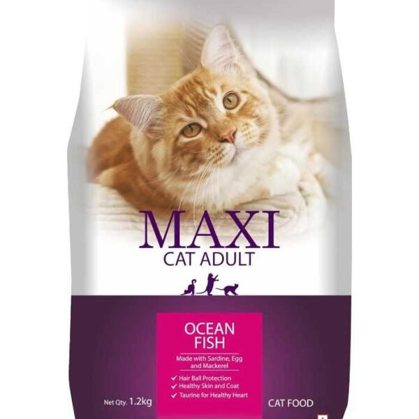 Maxi Ocean Fish Adult Dry Cat Food